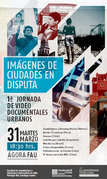 Contested_Cities SCL: “Imágenes de ciudades en disputa” / Santiago - Imagen Principal