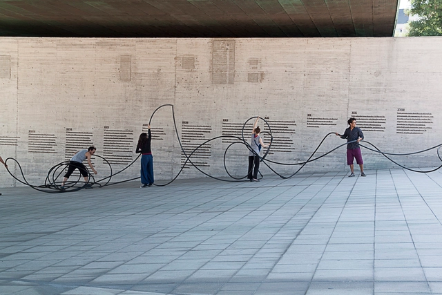 Intervención Urbana: INMATERIALES, instalación participativa en MilM2  - Arte Y Arquitectura