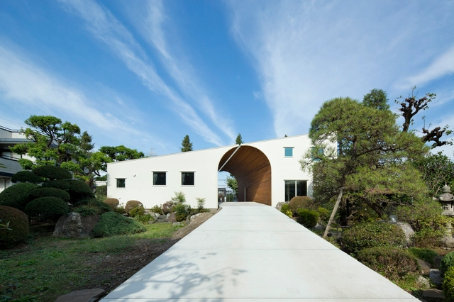 Arch Wall House  / Naf Architect & Design - Houses, Garden, Facade, Arch, Arcade
