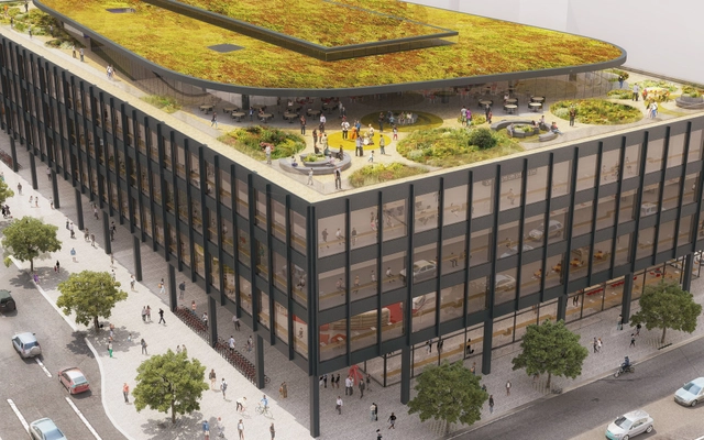 Nuevas imágenes del proyecto de Mecanoo para la remodelación del MLK Memorial Library - Imagen Principal