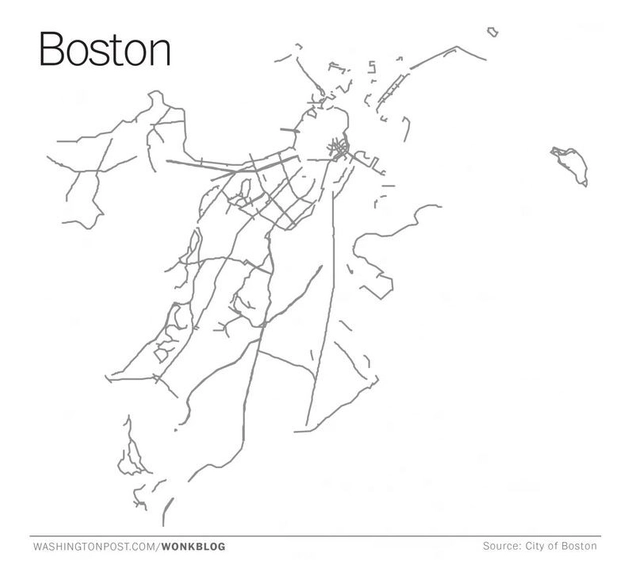 These Maps Reveal Just How Disjointed Many US Bike Lanes Are - Featured Image