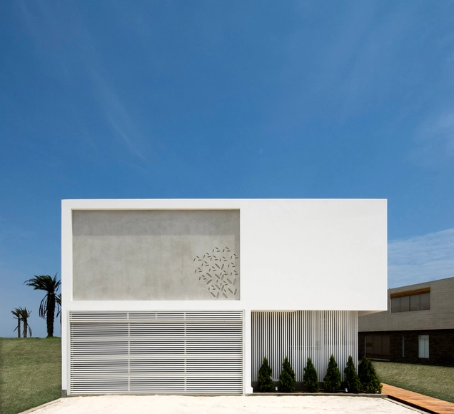 Casa V / Estudio 6 Arquitectos - Casas, Fachada