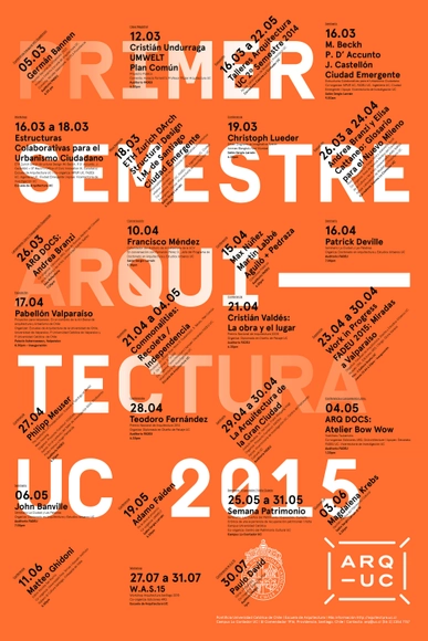 Ciclo de Extensión PUC: Primer Semestre 2015 / Santiago - Imagen Principal