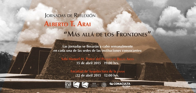 Jornadas de Reflexión "Alberto T. Arai, más allá de los frontones" / UNAM - Imagen Principal