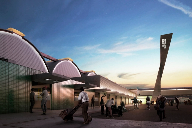 México: Gaeta Springall Arquitectos diseña proyecto para regeneración de Nave Menor del Mercado de la Merced - Mercado, Fachada