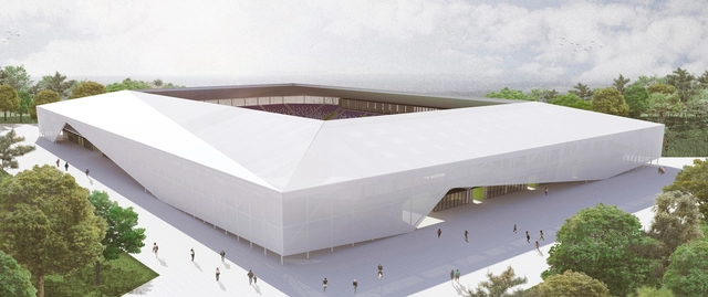 Rojas Böttner + Gajardo + Soto, primer lugar en concurso de ideas para nuevo estadio de Osorno en Chile - Estadio Olímpico