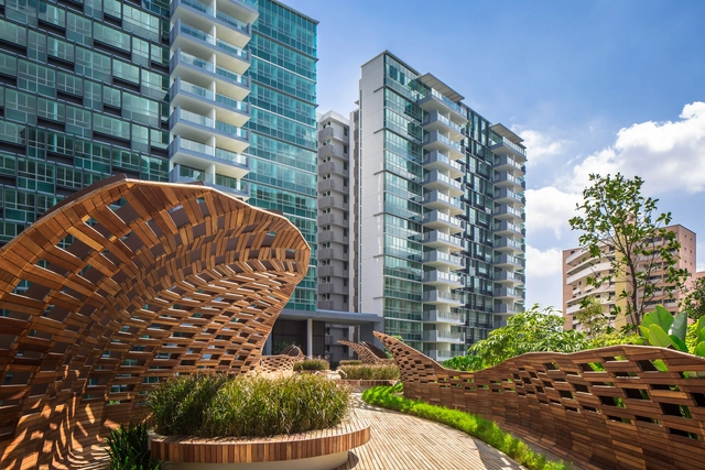 Residencial The Minton / DP Architects - Apartamentos