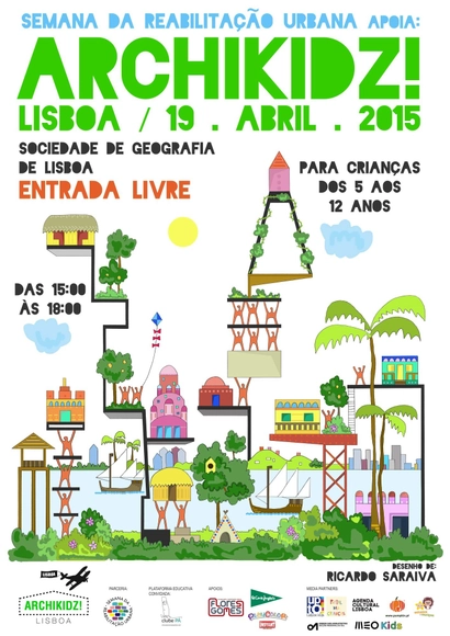 Archikidz Lisboa 2015 busca aproximar a arquitetura do universo infantil - Imagem de Destaque