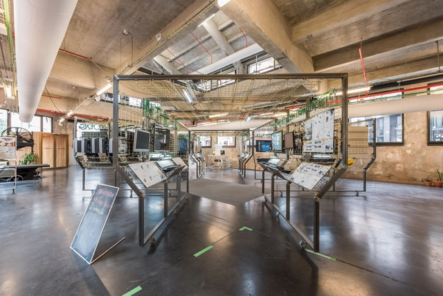 Ojo al Data: espacio expositivo modular, por PKMN Arquitectura - Imagen Principal