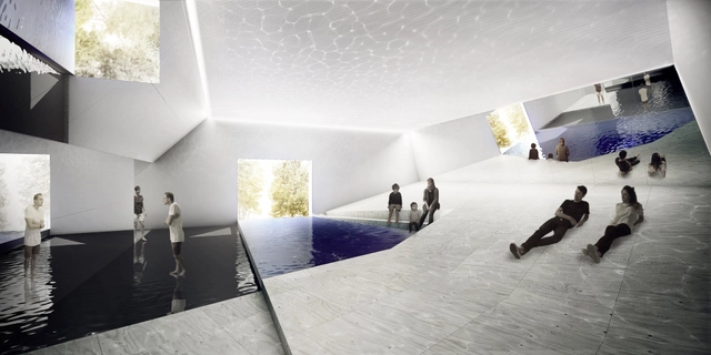 Austrália explora a tipologia da piscina em seu pavilhão para a Bienal de Veneza 2016 - Imagem de Destaque