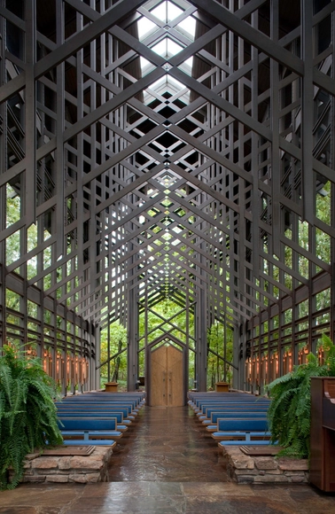 Clásicos de Arquitectura: Capilla Thorncrown / E. Fay Jones - Patrimonio