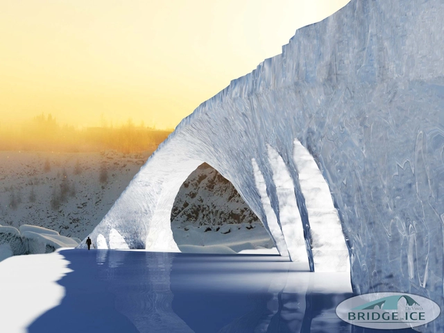 Estudiantes de TU/e van a construir un puente de Da Vinci en hielo - Imagen Principal