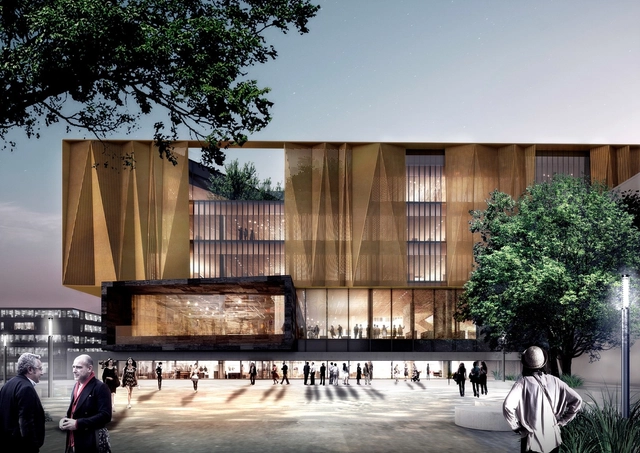 schmidt hammer lassen Reveal Chirstchurch's New Central Library -          Churches