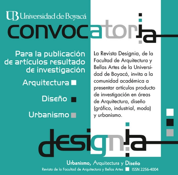Convocatoria internacional: Revista Designia / Colombia - Imagen Principal