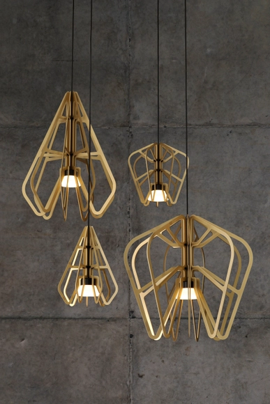  Serie Exo, luminarias esqueléticas por Rowan Turnham y Matthew Harding  - Iluminacion