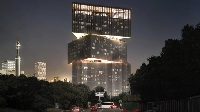 OMA da a conocer imágenes del futuro hotel más grande de Ámsterdam - Imagen Principal