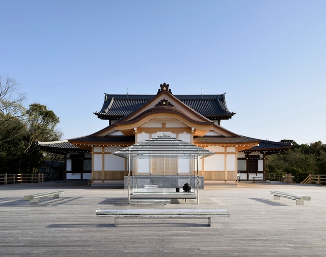 KOU-AN Glass Tea House / Tokujin Yoshioka - Religious Architecture, Facade, Stairs