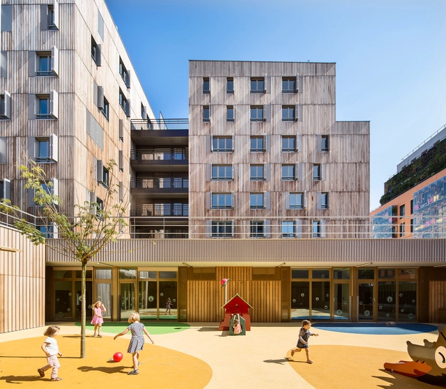 107 departamentos de uso mixto / Nunc Architectes - Apartamentos