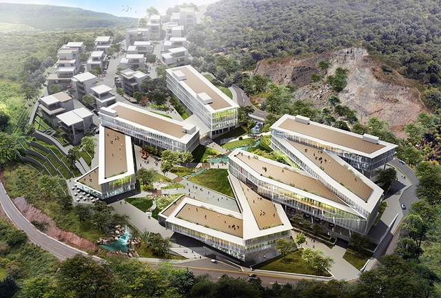 PWD inicia construção de empreendimento criativo de uso misto na China - Arquitetura De Uso Misto