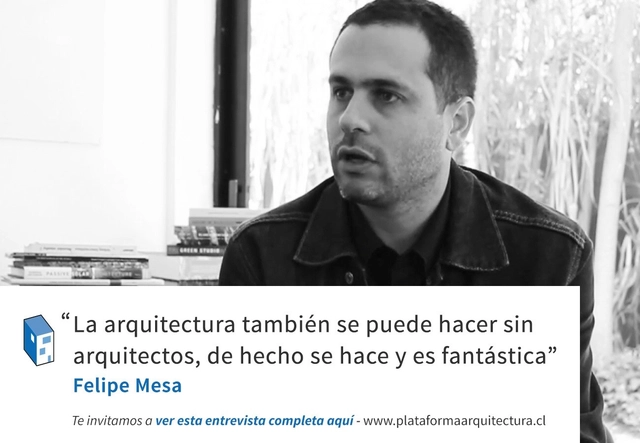Frases: Felipe Mesa y la Arquitectura Autóctona - Imagen Principal