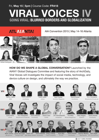 ArchDaily Founders to Discuss Globalization and "Going Viral" at AIA Convention 2015 - Featured Image