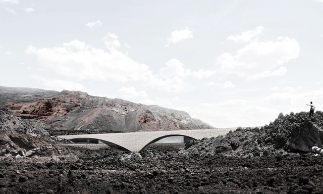XLII, propuesta finalista en concurso de ideas para el nuevo balneario de la Fuente Santa / España - Spa