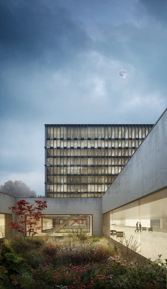 Berrel Berrel Kräutler vence concurso para a sede da WHO em Genebra - Arquitetura De Escritórios