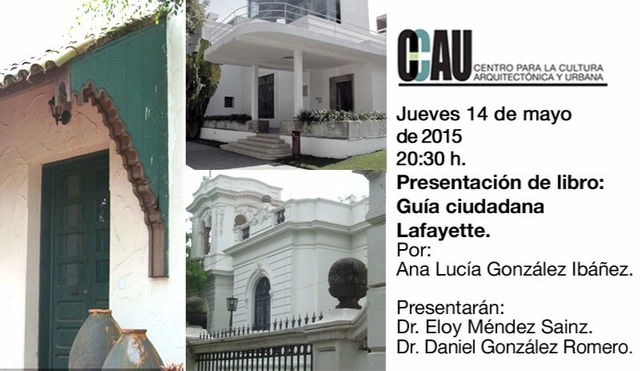 Presentación del libro: Guía ciudadana Lafayette / CCAU, Guadalajara - Imagen Principal