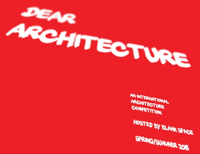 Open Call: Dear Architecture  - Featured Image