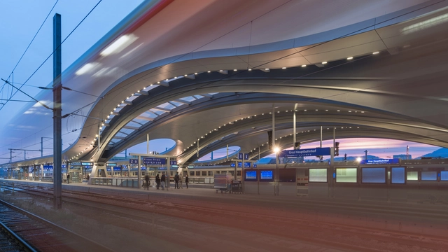 Ampliación de la Estación Principal de Graz / Zechner & Zechner - Estación De Trenes