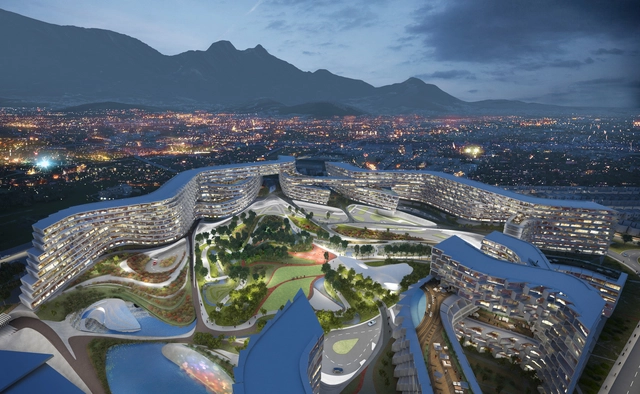 Esfera City Center: la primera obra residencial de Zaha Hadid en México  - Vivienda Colectiva