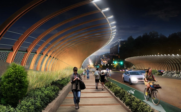 Anunciados os vencedores do concurso Atlanta Bridgescape  - Imagem de Destaque