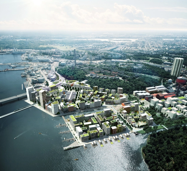 ADEPT e Mandaworks criam masterplan para o porto de Estocolmo - Plano Diretor