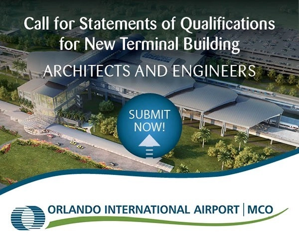 New Orlando International Airport Terminal Building – Call for Statements of Qualifications - Featured Image