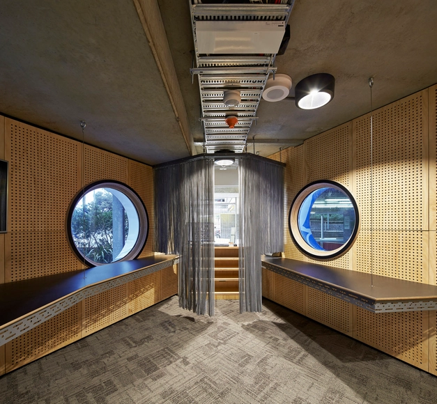 Hydronaut  / Studiobird + Mark Richardson - Security, Door, Arch, Lighting