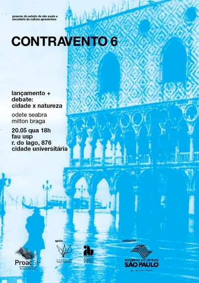 2º Lançamento da revista Contravento 6, na FAU-USP - Imagem de Destaque