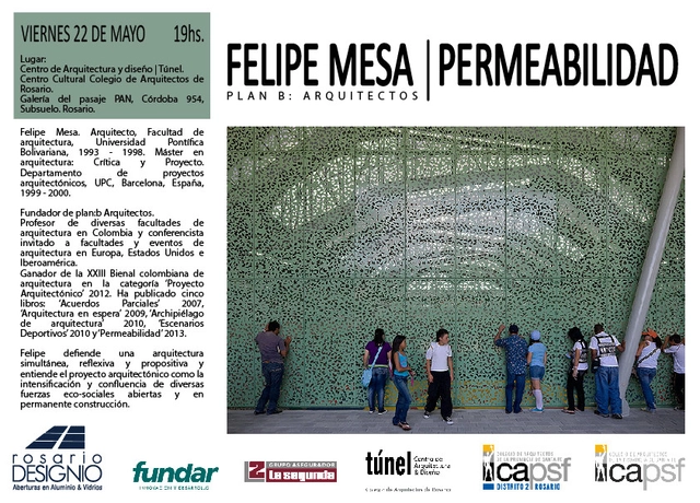 Permeabilidad: conferencia de Felipe Mesa en Rosario - Imagen Principal