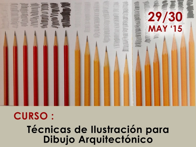Curso: Técnicas de Ilustración para Dibujo Arquitectónico / Ciudad de México - Imagen Principal