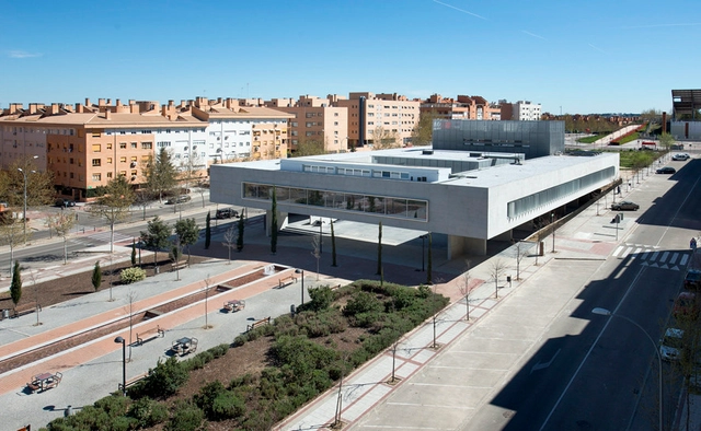 Miguel Delibes Space  / Rafael de La-Hoz - Exterior Photography, Cultural Center, Facade