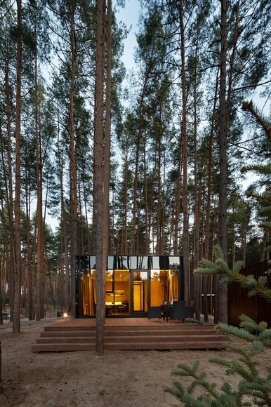 Casa de Hóspedes em Relax Park Verholy  / YOD dеsign lab - Casas