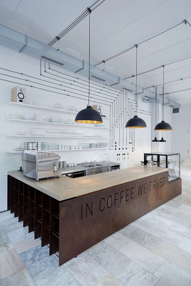 Proti Proudu Bistro / Mimosa architekti - Diseño De Interiores