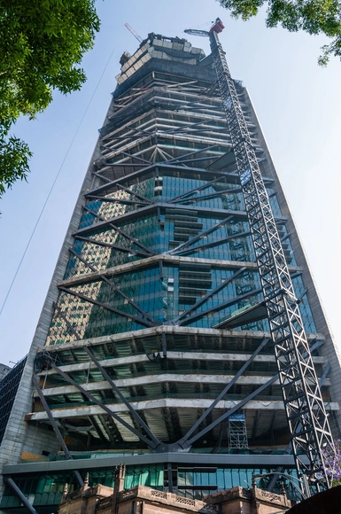 En Construcción: Torre Reforma / LBR&A - Rascacielos