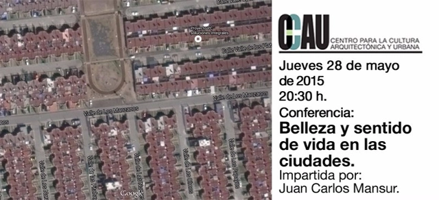 Conferencia CCAU / Juan Carlos Mansur: belleza y sentido de vida en las ciudades. - Imagen Principal