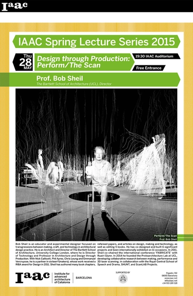 IAAC Spring Lecture Series 2015: Bob Sheil / Barcelona - Imagen Principal