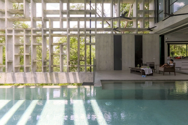 Casa Caja tropical / WHBC Architects - Casas