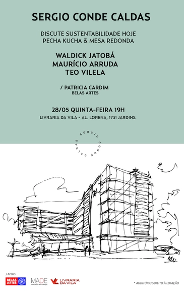 Palestra "Sustentabilidade Hoje" na Livraria da Vila - Imagem de Destaque
