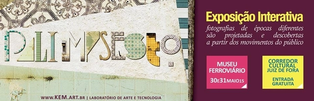 Exposição interativa “Palimpsesto” em Juiz de Fora - Imagem de Destaque