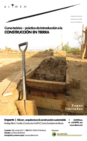 Curso Taller "Introducción a la Construcción en Tierra" en Reñaca / ¡Sorteamos un cupo! [cerrado] - Imagen Principal
