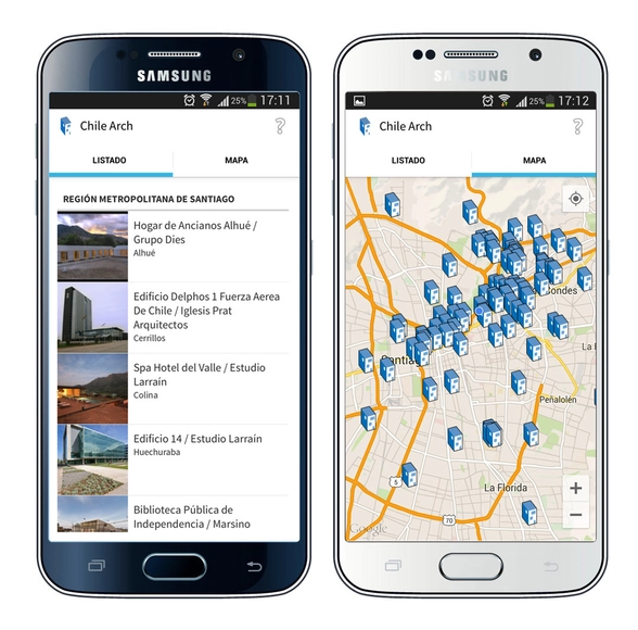 Chile Arch: La mejor guía de arquitectura chilena ahora disponible para Android - Imagen Principal
