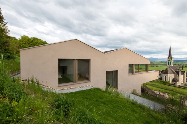 Egolzwil House / dolmus Architekten - Houses, Garden, Facade